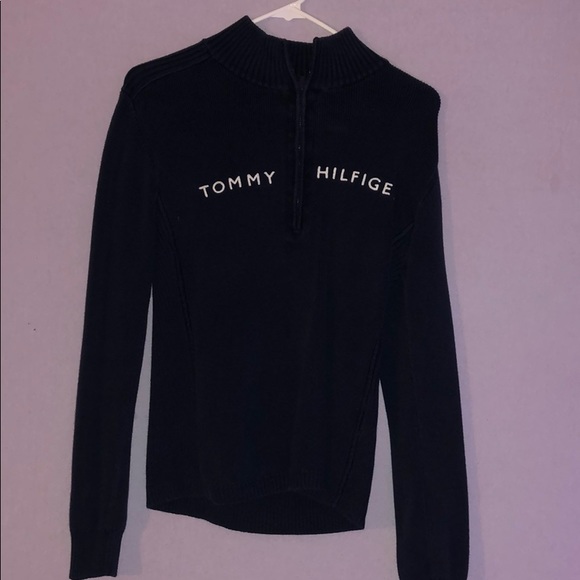 Quarter-zip Tommy Hilfiger sweater - Picture 1 of 5
